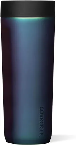 Corkcicle Commuter Cup Travel Mug with 360° Sip Lid, Dragonfly, 17 oz – Insulated Coffee Mug with Lid Keeps Beverages Cold 18 Hours, Hot 5 Hours – Cupholder Friendly & Spill-Proof Slim Tumbler