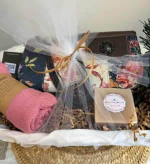Cowgirl Spa Gift Basket-Crossbody, Necklace, Scarf