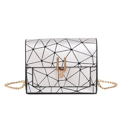 crack bag Seamless integration summer Shoulder chain new Bags Korean wild wild the printing Messenger of 2019 shoulder Women bag International shipping handbag version