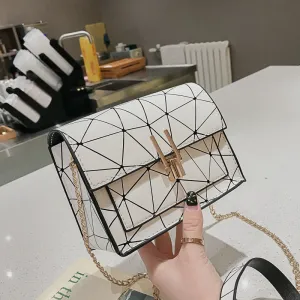 crack bag Seamless integration summer Shoulder chain new Bags Korean wild wild the printing Messenger of 2019 shoulder Women bag International shipping handbag version