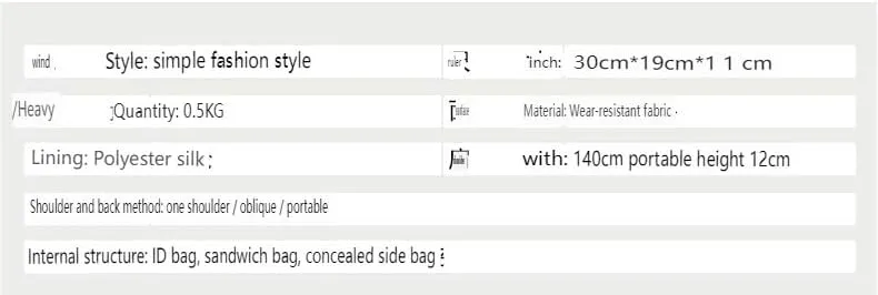 cross-body bag Commuter Messenger Bag