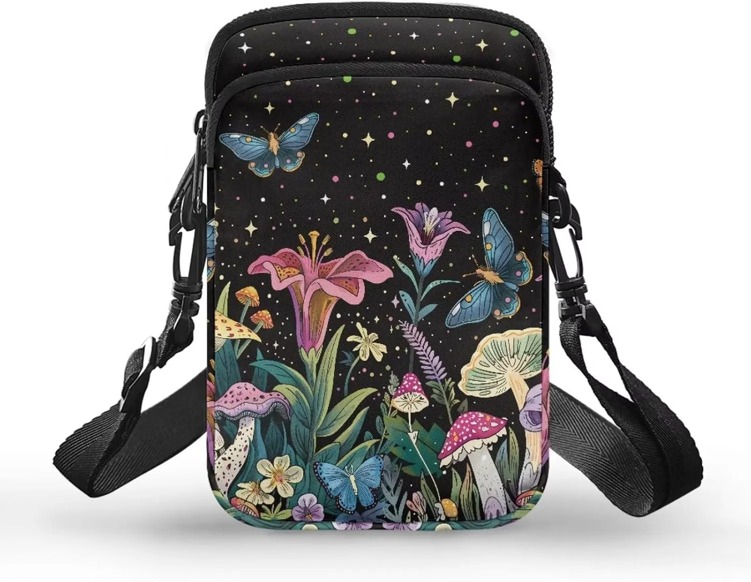 Crossbody Bag Portable Messenger Bags Satchel Bag for Purse Phone Wallet Key