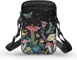 Crossbody Bag Portable Messenger Bags Satchel Bag for Purse Phone Wallet Key