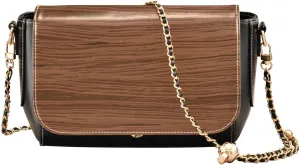 Crossbody Bags for Women Trendy Women's Black Shoulder Bag Small PU Leather Flap Cross Body Bag Handbags