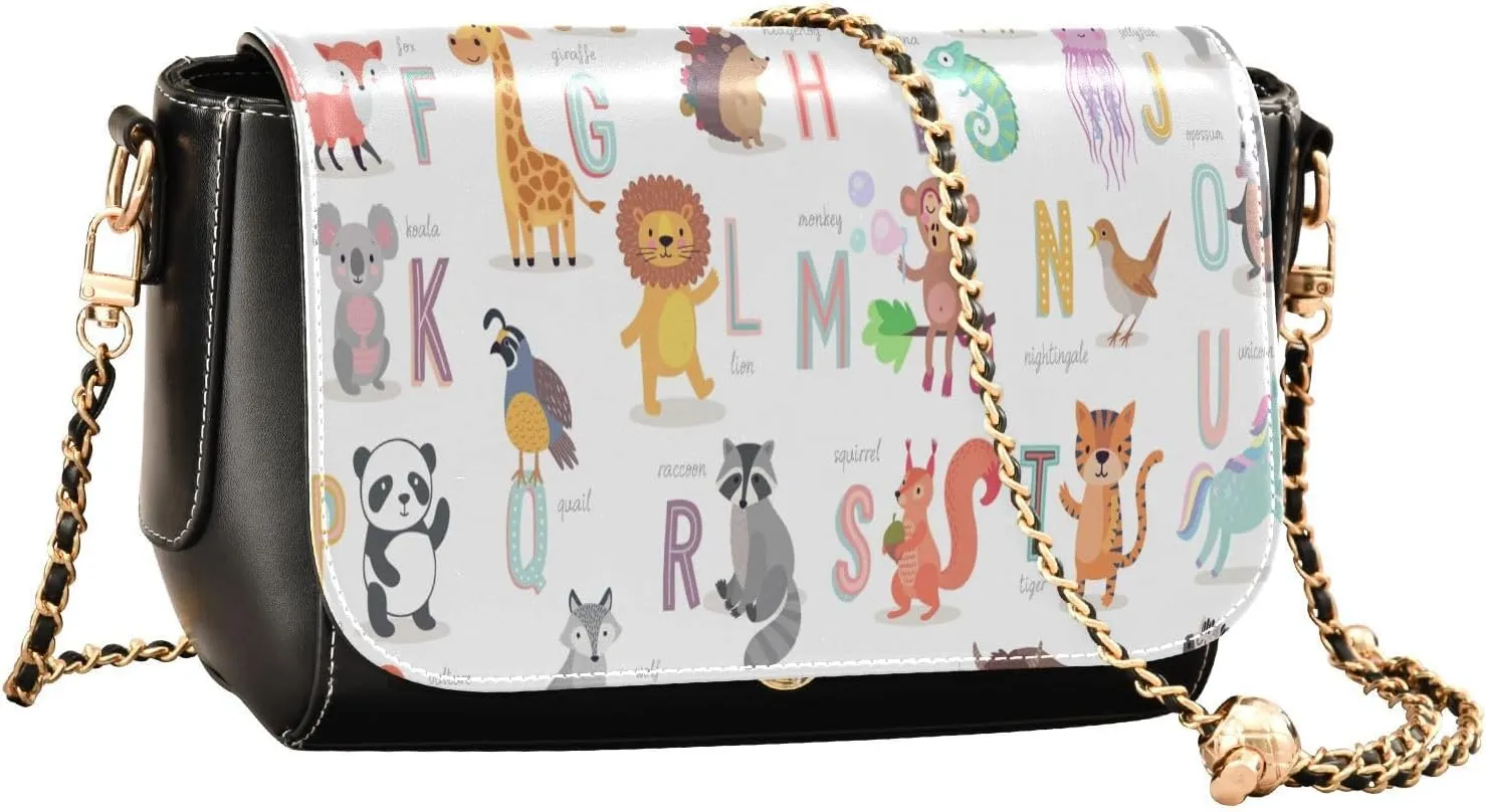 Crossbody Bags for Women Trendy Women's Black Shoulder Bag Small PU Leather Flap Cross Body Bag Handbags