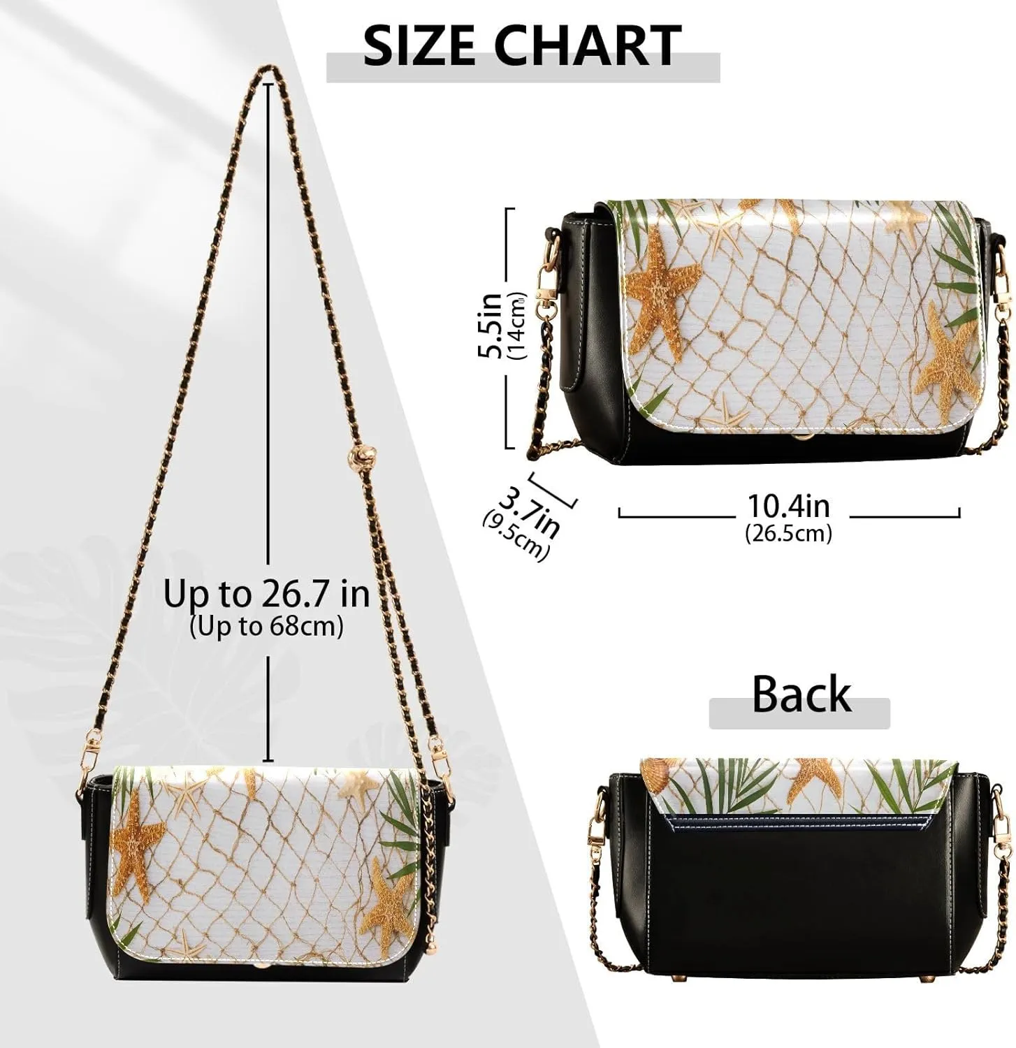 Crossbody Bags for Women Trendy Women's Black Shoulder Bag Small PU Leather Flap Cross Body Bag Handbags