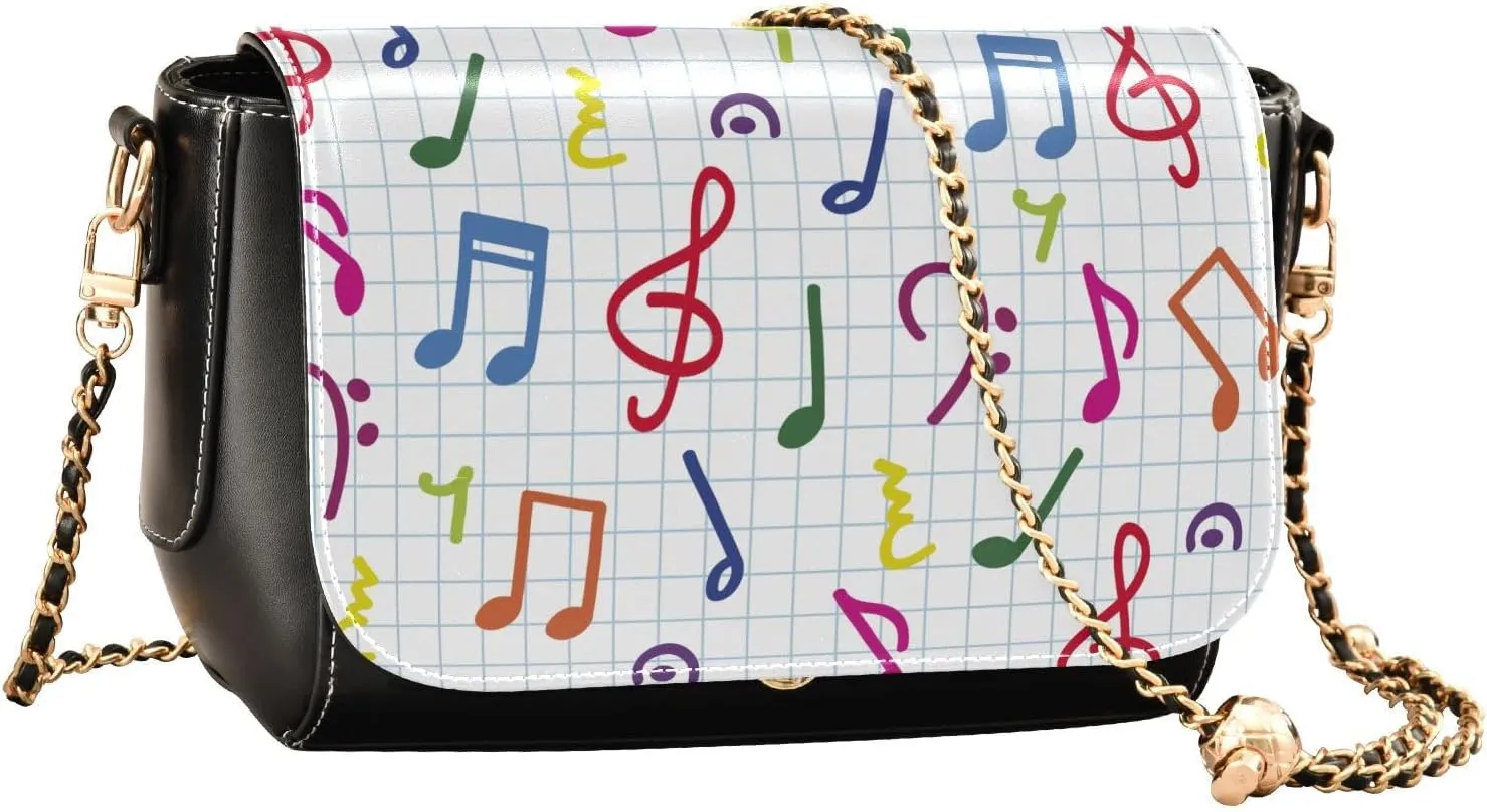 Crossbody Bags for Women Trendy Women's Black Shoulder Bag Small PU Leather Flap Cross Body Bag Handbags