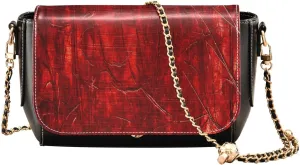 Crossbody Bags for Women Trendy Women's Black Shoulder Bag Small PU Leather Flap Cross Body Bag Handbags