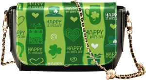 Crossbody Bags for Women Trendy Women's Black Shoulder Bag Small PU Leather Flap Cross Body Bag Handbags