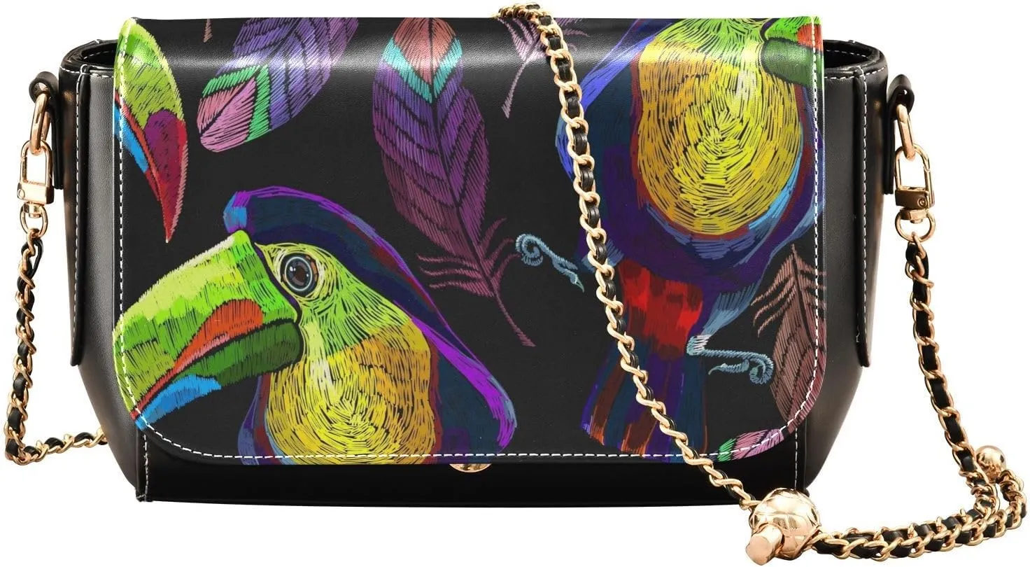 Crossbody Bags for Women Trendy Women's Black Shoulder Bag Small PU Leather Flap Cross Body Bag Handbags