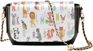 Crossbody Bags for Women Trendy Women's Black Shoulder Bag Small PU Leather Flap Cross Body Bag Handbags