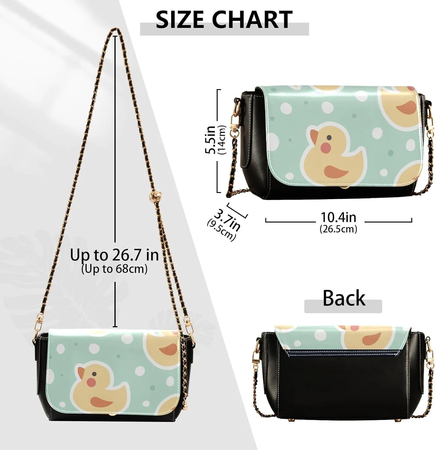 Crossbody Bags for Women Trendy Women's Black Shoulder Bag Small PU Leather Flap Cross Body Bag Handbags