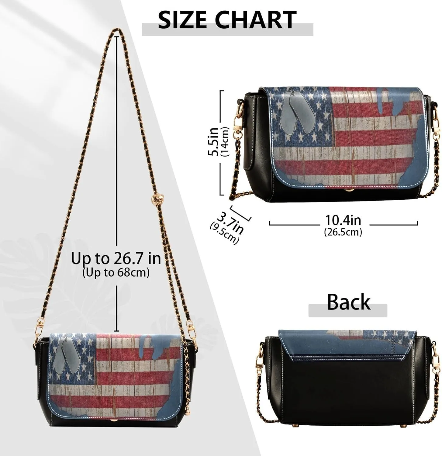 Crossbody Bags for Women Trendy Women's Black Shoulder Bag Small PU Leather Flap Cross Body Bag Handbags