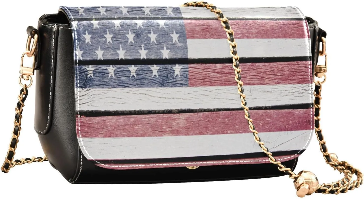 Crossbody Bags for Women Trendy Women's Black Shoulder Bag Small PU Leather Flap Cross Body Bag Handbags