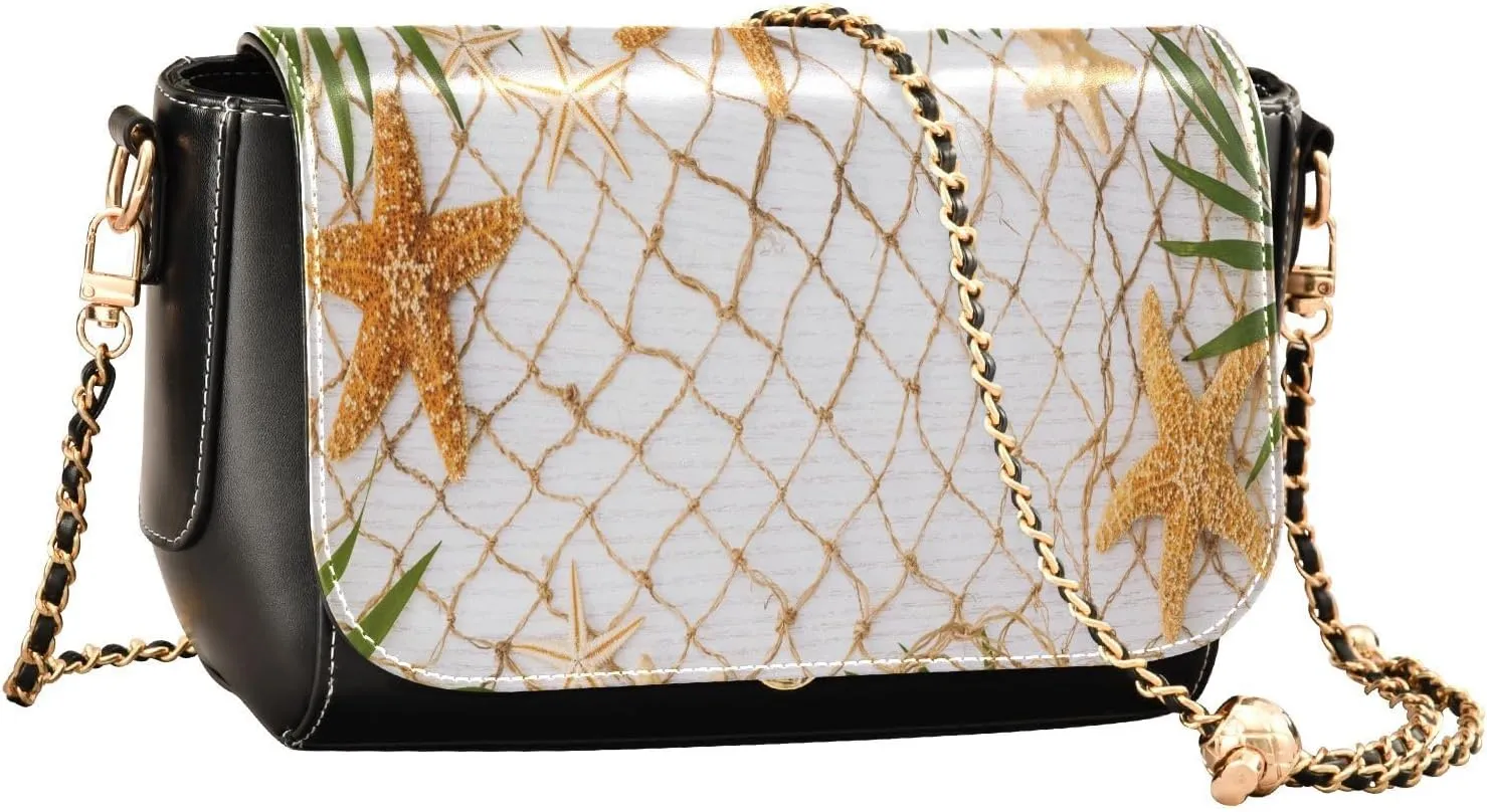 Crossbody Bags for Women Trendy Women's Black Shoulder Bag Small PU Leather Flap Cross Body Bag Handbags