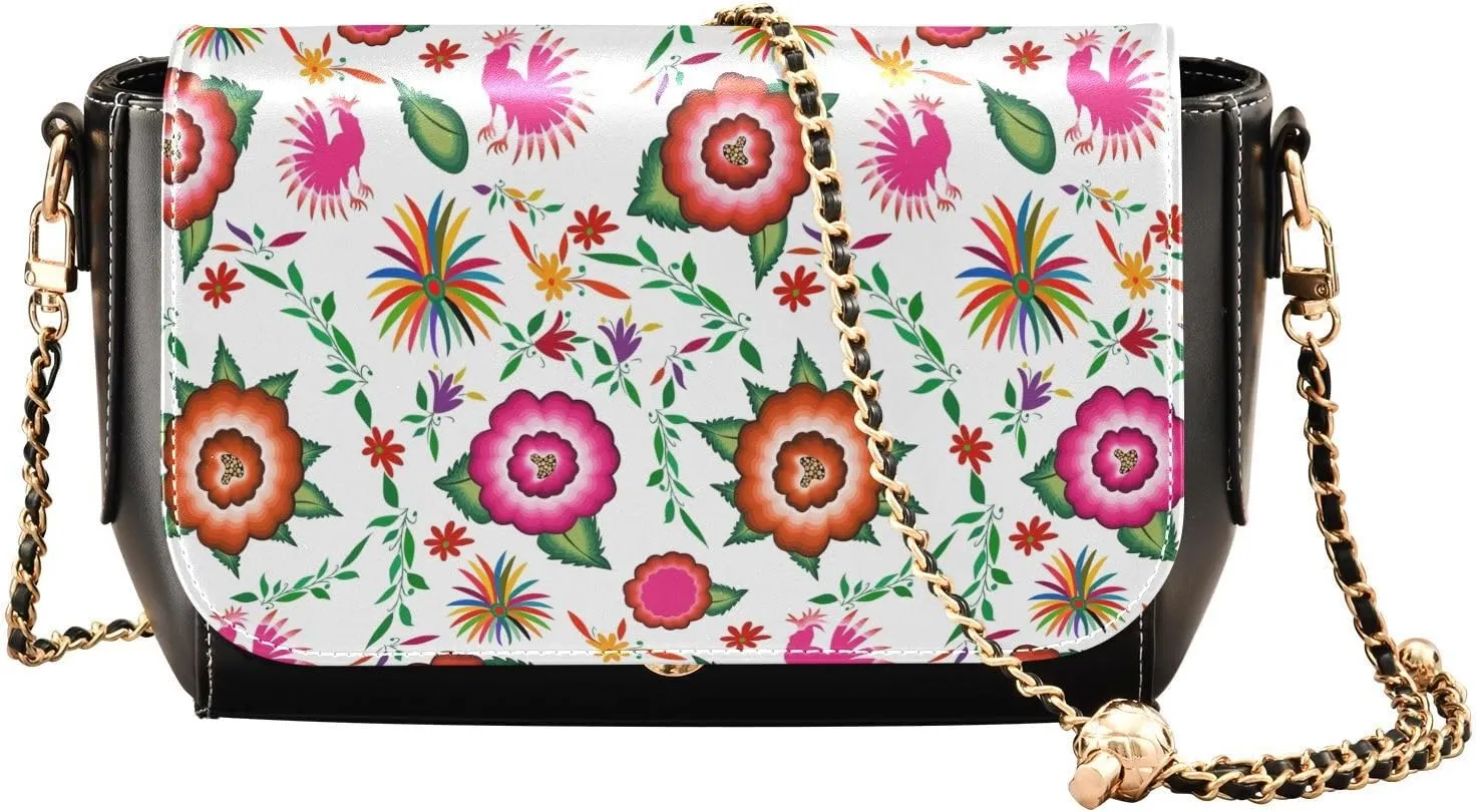 Crossbody Bags for Women Trendy Women's Black Shoulder Bag Small PU Leather Flap Cross Body Bag Handbags