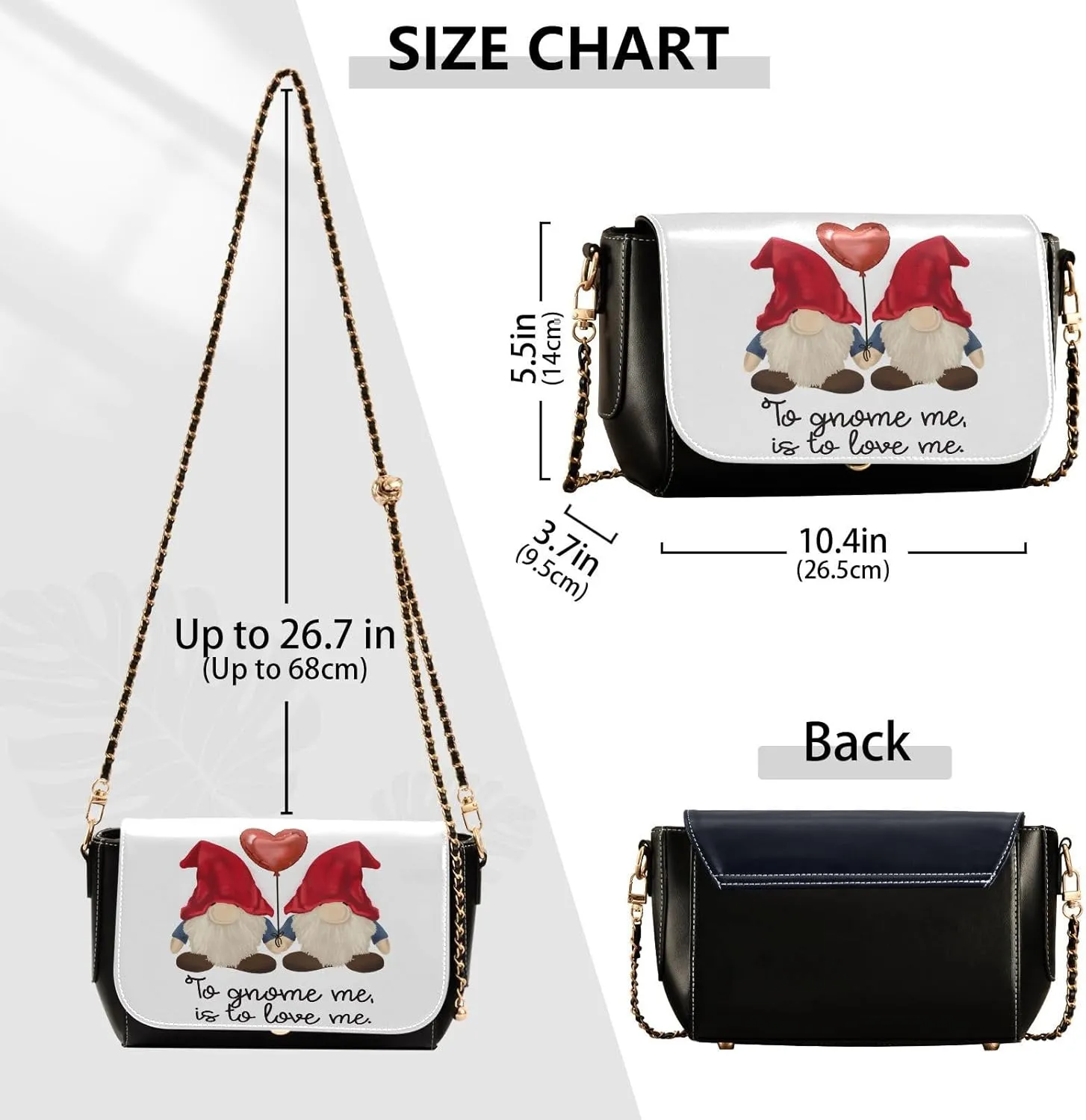 Crossbody Bags for Women Trendy Women's Black Shoulder Bag Small PU Leather Flap Cross Body Bag Handbags