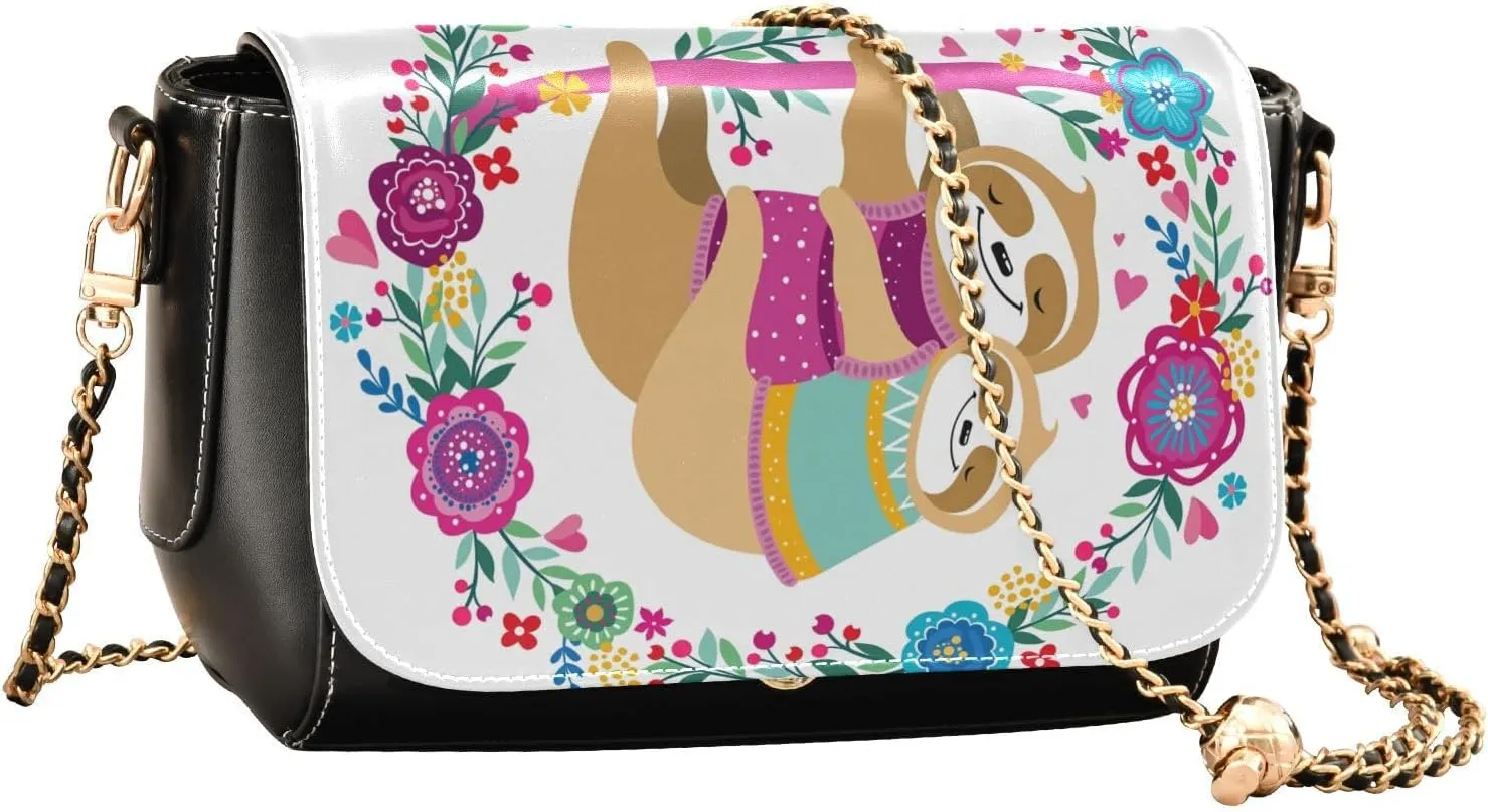 Crossbody Bags for Women Trendy Women's Black Shoulder Bag Small PU Leather Flap Cross Body Bag Handbags