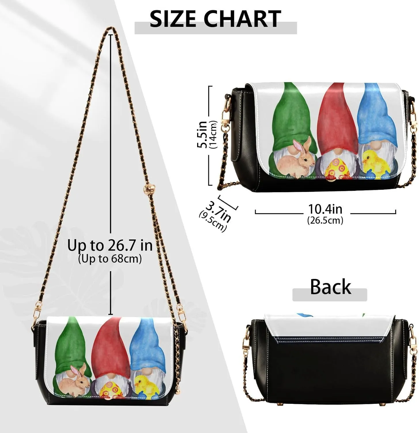Crossbody Bags for Women Trendy Women's Black Shoulder Bag Small PU Leather Flap Cross Body Bag Handbags