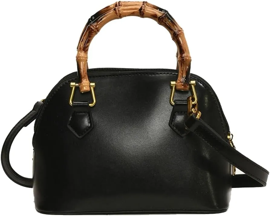 Crossbody Bags Handbags Women 2025 Trendy Spring Bamboo Handle Purse Suede Shoulder Bags Satchel Tote Holiday Travel