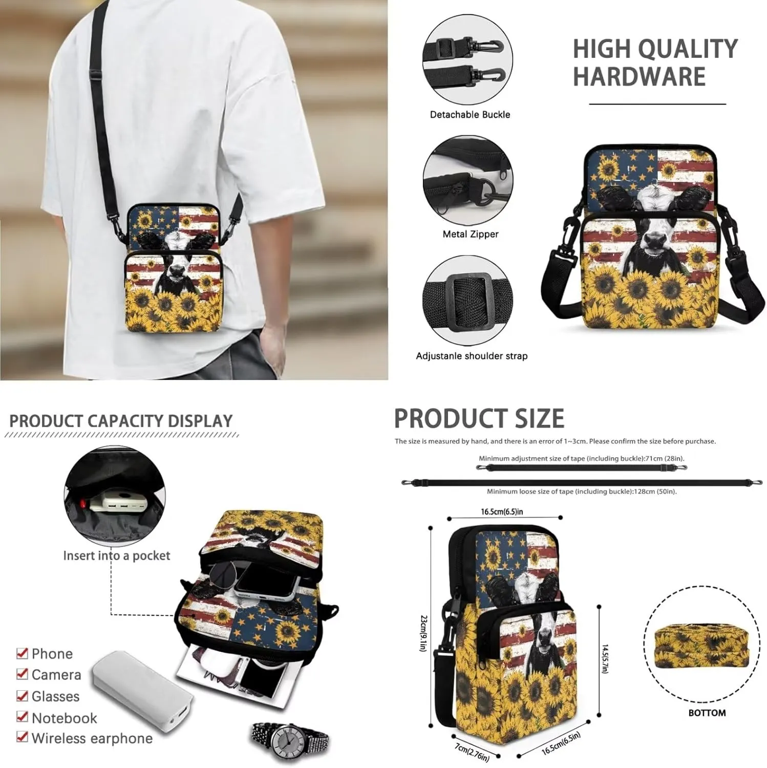 Crossbody Purses with Keychain Set for Women Small Sling Bag for Women Crossbody Purse Outdoor Tarvel Gift