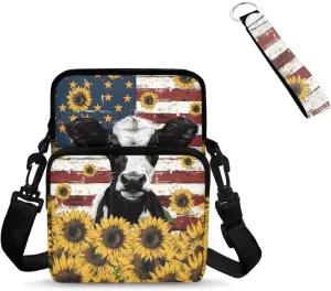 Crossbody Purses with Keychain Set for Women Small Sling Bag for Women Crossbody Purse Outdoor Tarvel Gift