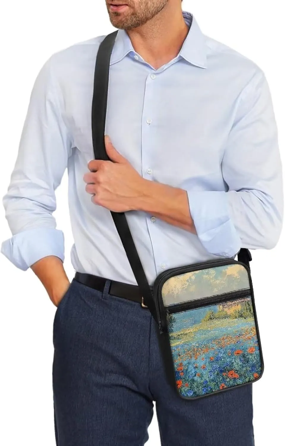 Custom Messenger Bag for Women Crossbody Bag for Men Shoulder Phone Bag Shoulder Handbag