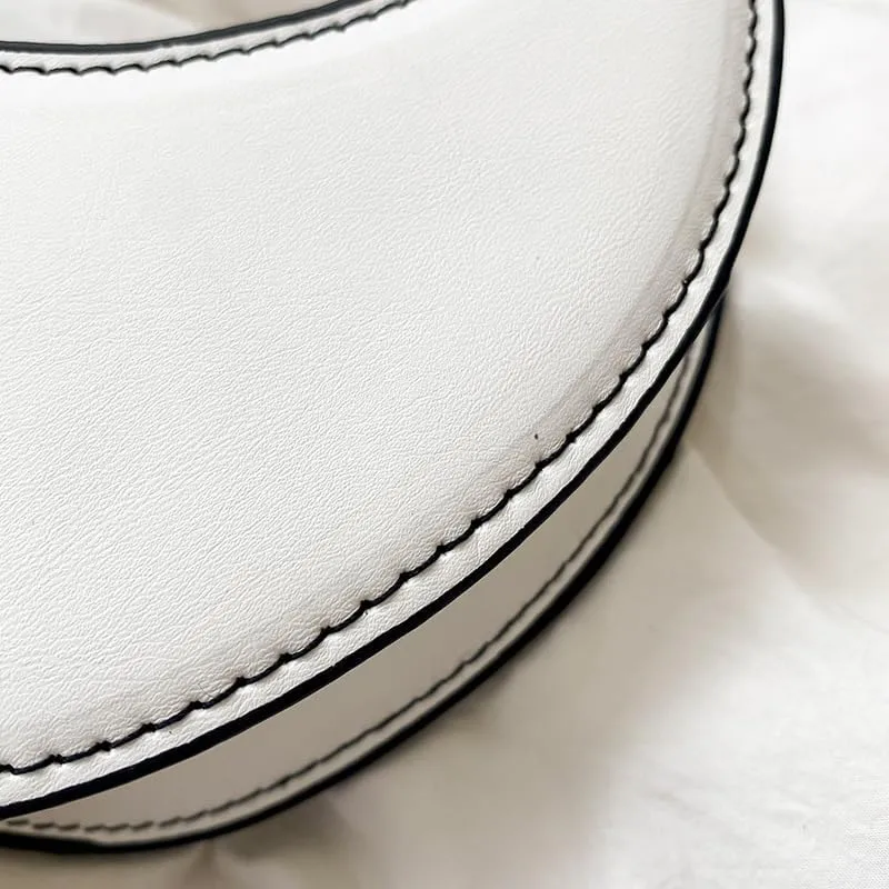 Cute Crossbody Bags for Women, Sling Purse Y2K Bag Women Ladies Shoulder Handbags Aesthetic Fashion Messenger Bag (white)