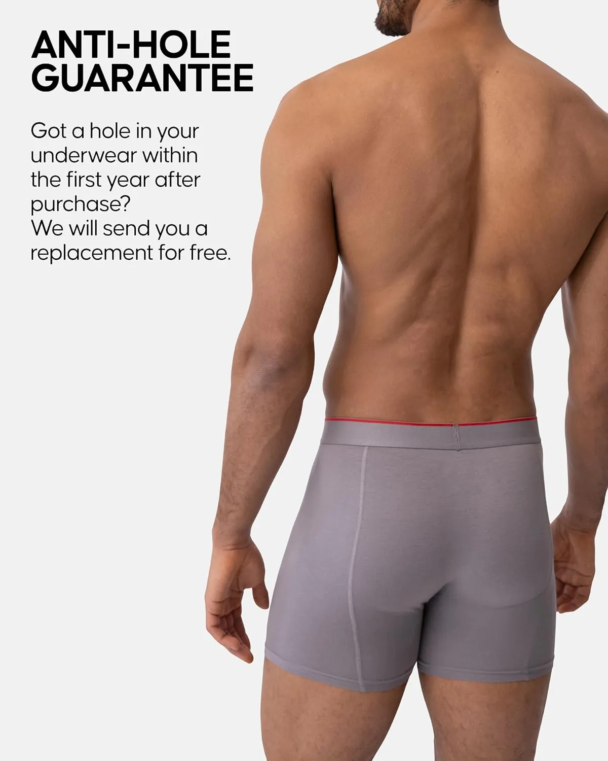 DANISH ENDURANCE Mens Boxer Briefs, Soft Bamboo Viscose Trunks, Tag-Free, Breathable, With or Without Fly, 6 or 10-Pack