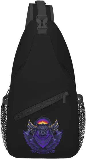 Decorative Hunting Pig Crossbody Bags For Women Men Chest Backpack Gym Shoulder Bag Travel Outdoor Sports Casual Crossbody Bags