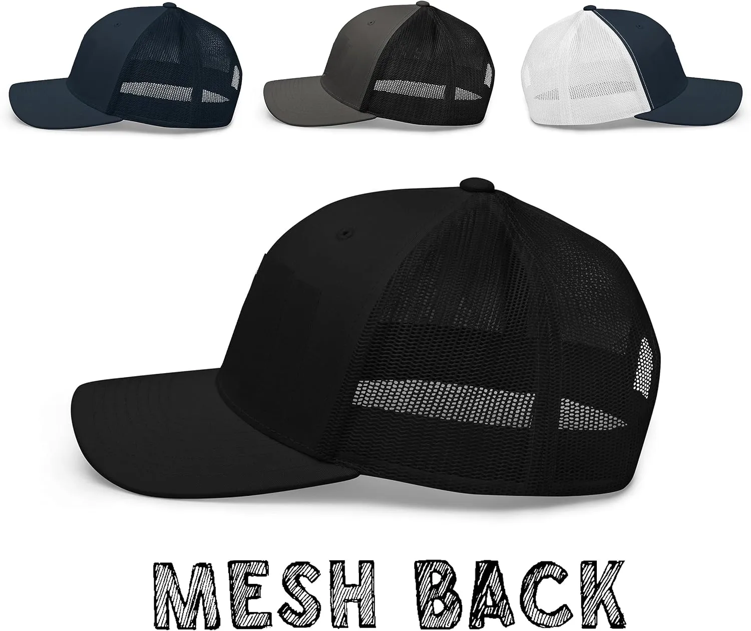 Deplorable Garbage 1776 Retro Trucker Hat for Men Women