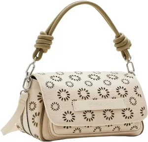 Desigual M Die-Cut Floral Crossbody Bag