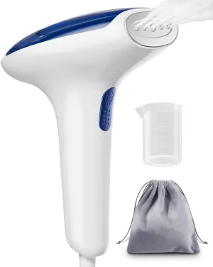 Dodola Travel Steamer for Clothes, Portable Clothes Steamer for 120V, 2 Steam Levels with 130ml Water Tank, 20s Heat-up, Compact Travel Steam Iron, Ideal for Home, Office, and Travel Use