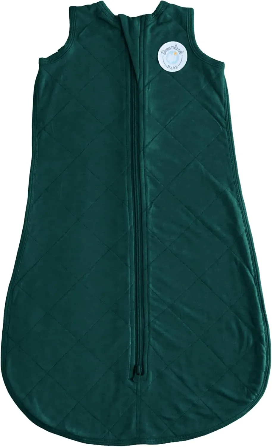 Dreamland Baby Bamboo Viscose Sleep Sack (24-36 Months). 1.0 TOG Ultra Soft Blanket w/ 2-Way Zipper. 97% Viscose, 3% Spandex (Forest)