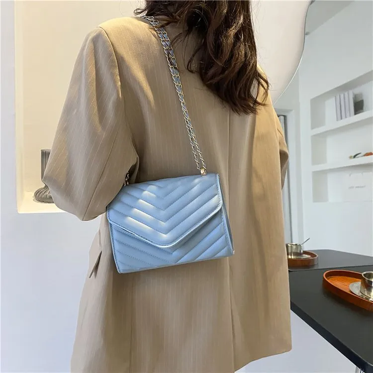 Durable Women's Stylish Texture Commuter Female Crossbody Bags