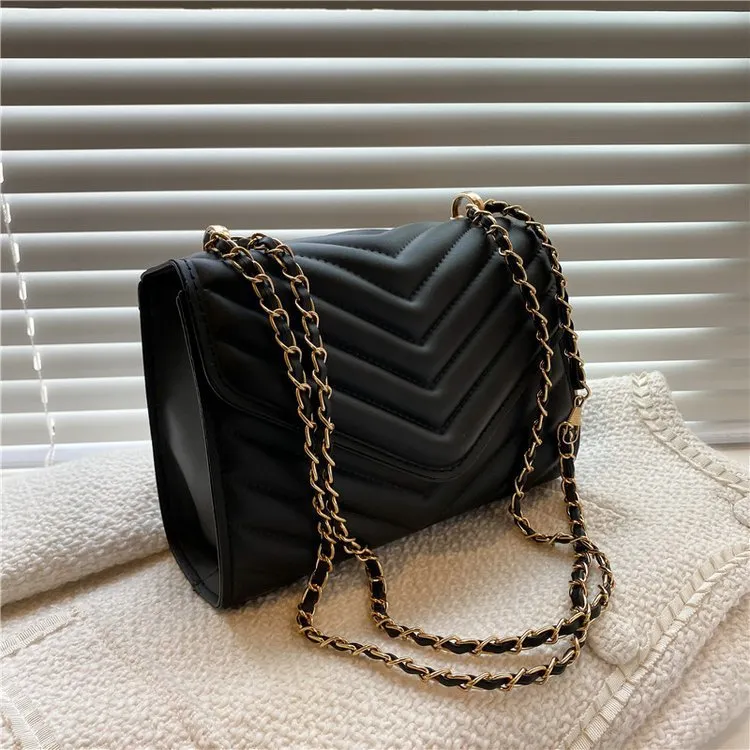 Durable Women's Stylish Texture Commuter Female Crossbody Bags