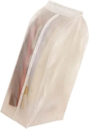 Dustproof Clothes Hanging Bag 60x30x90cm Anti Crease Suit Storage Bag Water Resistant Easy Zipper