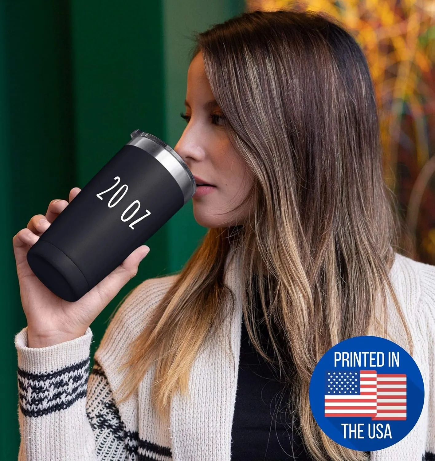 Eggies Tumbler I Just Freaking Love Funny Gift Idea For Foodie Coffee Tea Insulated Cup With Lid Black 20 Oz