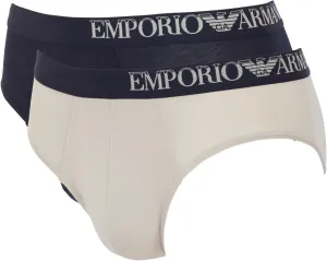 Emporio Armani Men's Soft Touch Bamboo Viscose 2-Pack Brief