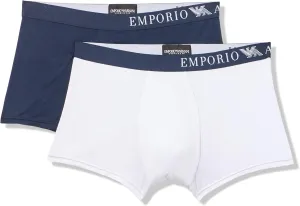 Emporio Armani Men's Soft Touch Bamboo Viscose 2-Pack Trunk