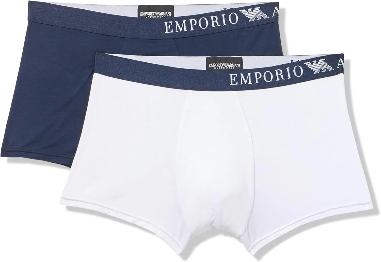 Emporio Armani Men's Soft Touch Bamboo Viscose 2-Pack Trunk