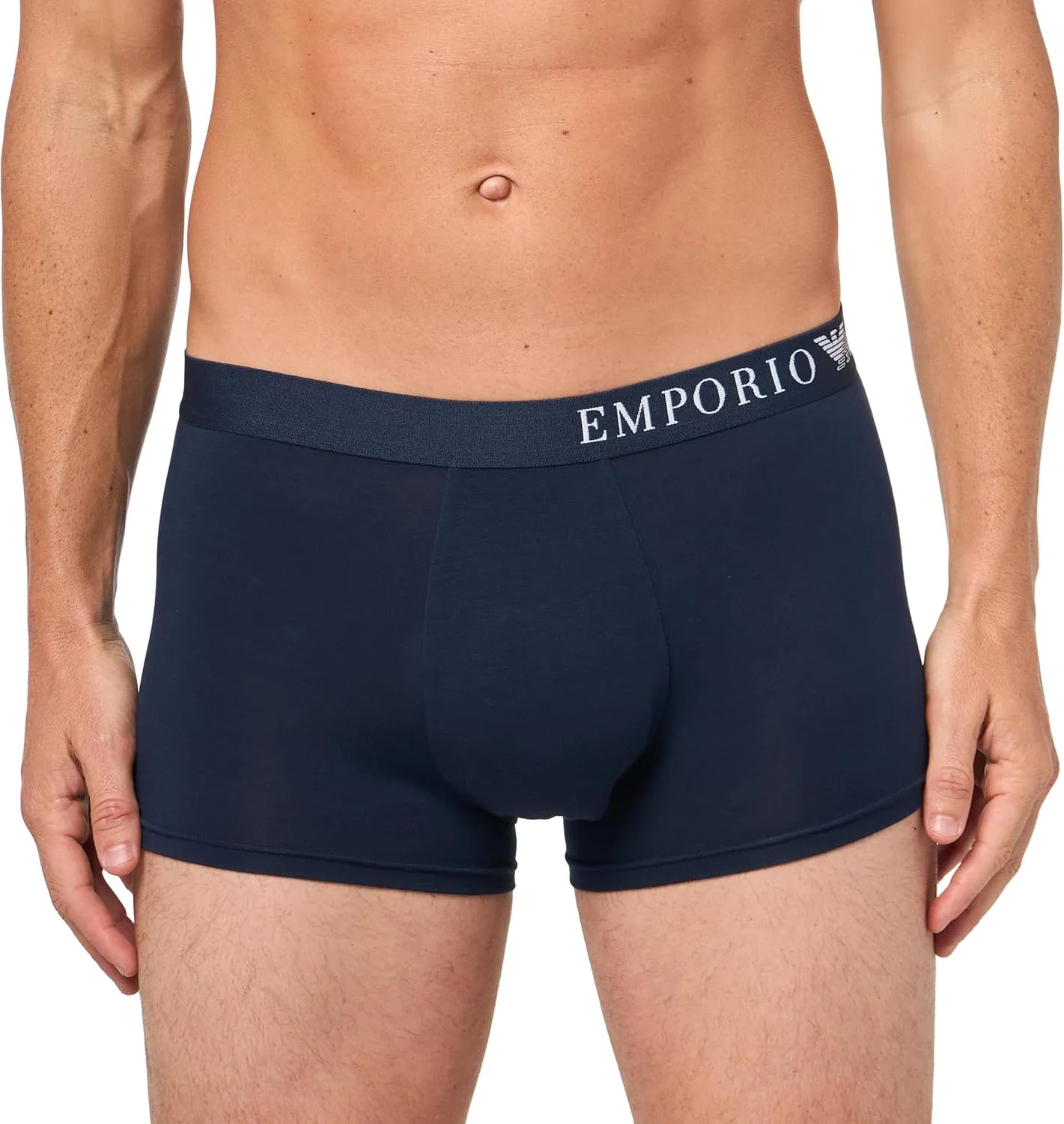 Emporio Armani Men's Soft Touch Bamboo Viscose 2-Pack Trunk