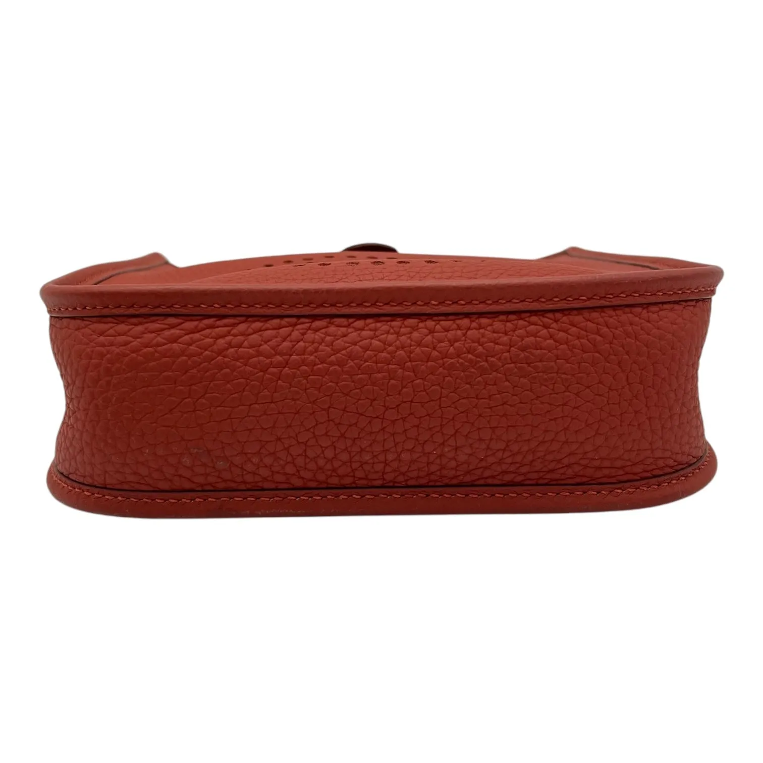 Evelyne TPM Red Crossbody Bag in Clemence, Palladium hardware
