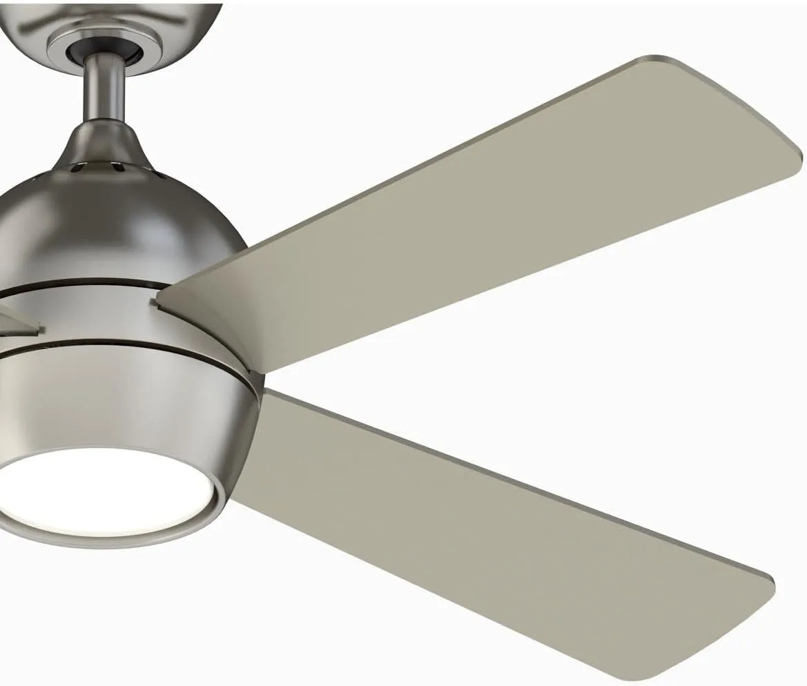 Fanimation FP7644BN Kwad 44 Ceiling Fan, Brushed Nickel