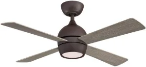 Fanimation FP7644GR Kwad 44 Ceiling Fan, Matte Greige