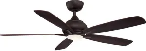 Fanimation FP8533DZ Doren Ceiling Fan, Dark Bronze