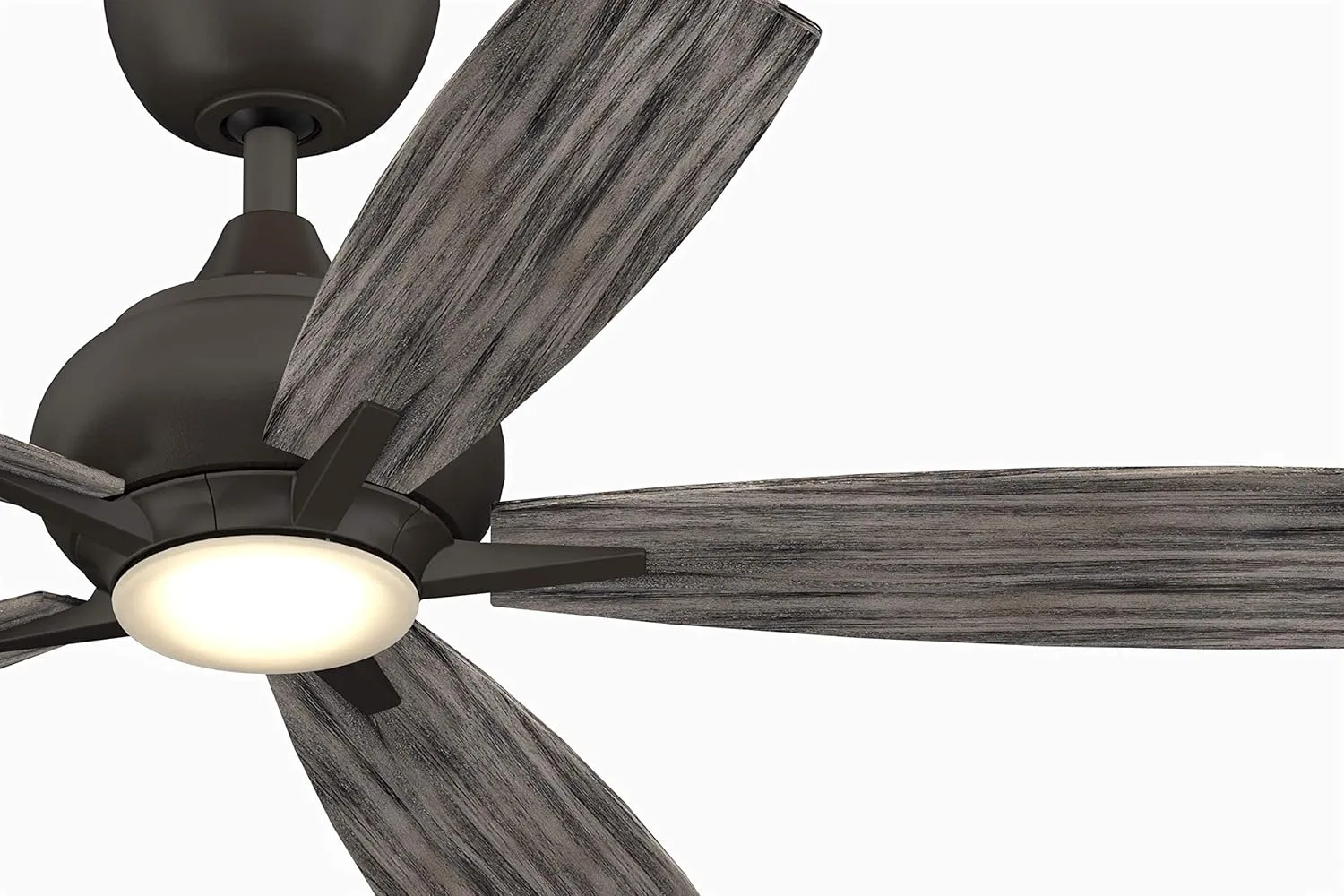 Fanimation FP8533GR Doren Ceiling Fan with LED Light Kit, Matte Greige, 13.65x52.00x52.00