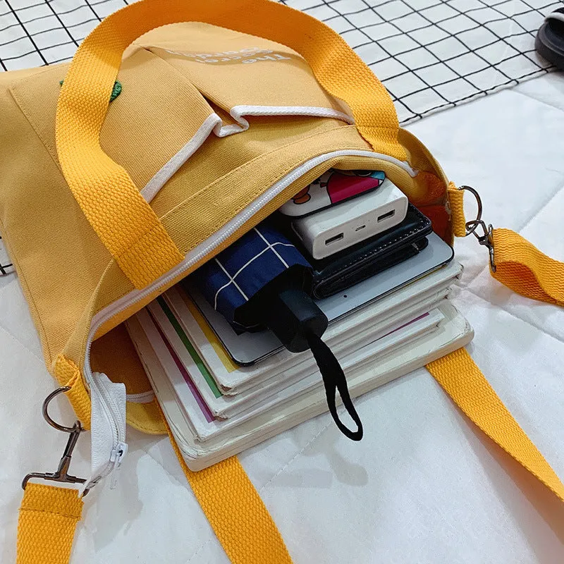 Fashion Canvas Female Style Artistic Class Shoulder Bags