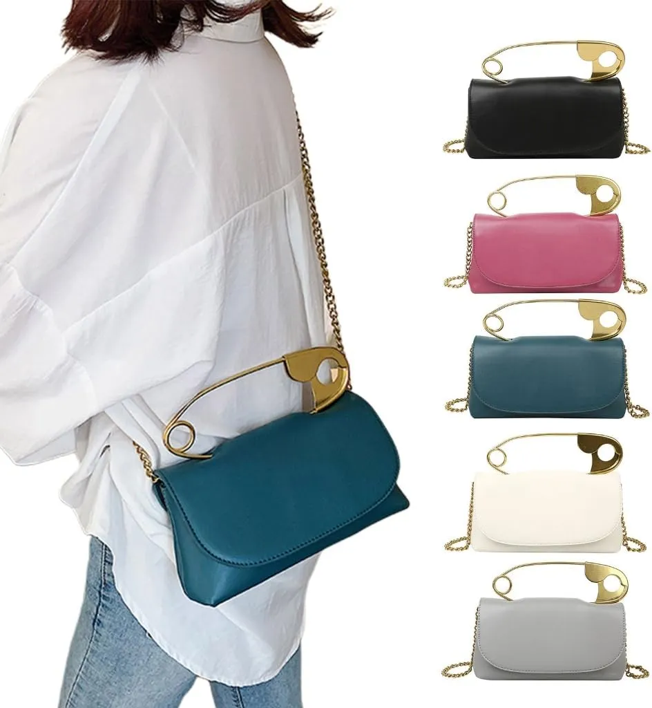 Fashion Shoulder Bag Chain Crossbody Purse for Women Chain Shoulder Bag Handbag Purse for Girl Dating Work