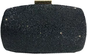 Fashionable Handheld Bag Evening Handbag with Metal Chain Parties Purse for Dinners and Celebration